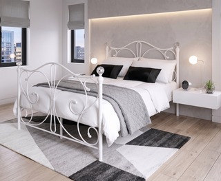 Luxury Solid Metal Bed Frame